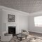 Ekena Millwork 41W x 41H x 14T Small Anderson Decorative Fretwork Wood Ceiling Panels, Red Oak CELW41X41X0250ANDRO - alternate 1